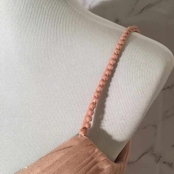 Blush pink Dress high low - Picture 3 of 5